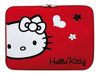 PORT Hello Kitty - Sacoche pour ordinateur portable - 13.3" - Fleurs rouges - PORT Hello Kitty - Sacoche pour ordinateur portable