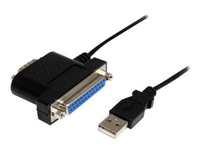 StarTech.com 1s1p USB to Serial Parallel Port Adapter Cable