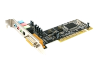 StarTech.com 4 Channel PCI Sound Card with AC97 3D Audio Effects