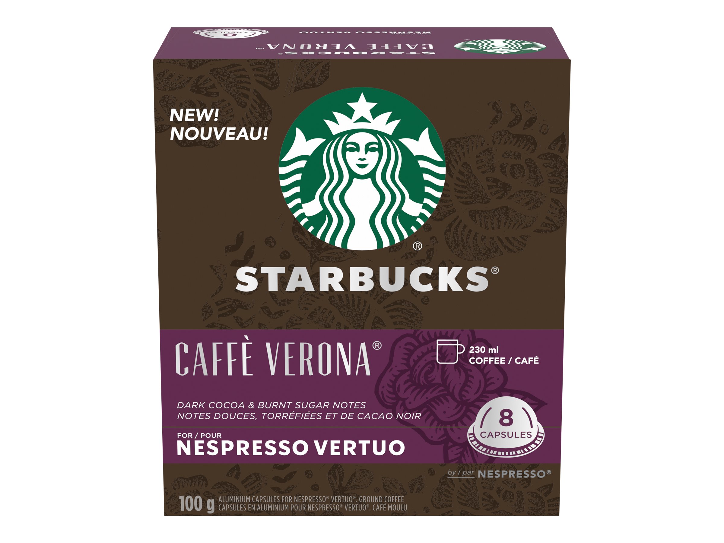 starbucks capsules vertuo