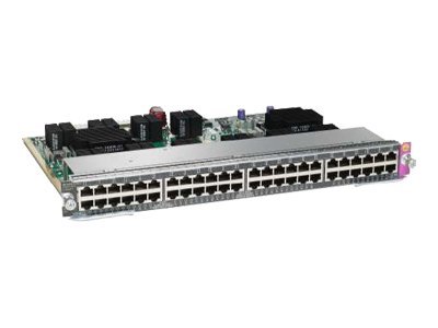 Cisco Systems CAT4500E 48PT POE 802.3AT 10/100/1000 RJ45