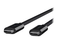 Belkin Thunderbolt 3 Thunderbolt cable - USB-C M to USB-C M - Thunderbolt 3 - 1 m - black