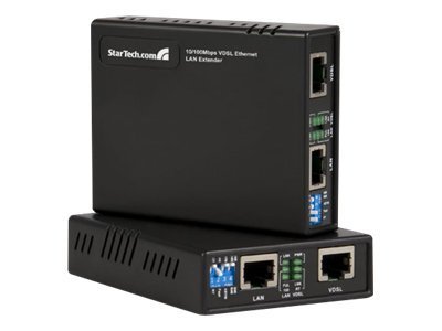 StarTech.com 10/100 VDSL2 Ethernet Extender Kit over Single Pair Wire