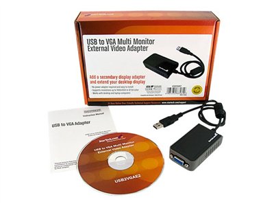 StarTech.com USB to VGA Multi Monitor External Video Adapter