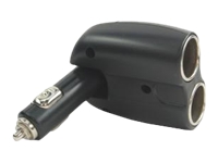 Bracketron GPS Dual Socket Power Adapter