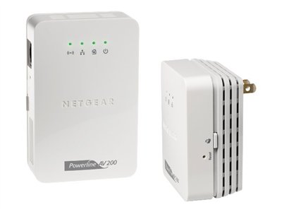 NETGEAR Powerline AV 200 Wireless-N Extender Kit XAVNB2001