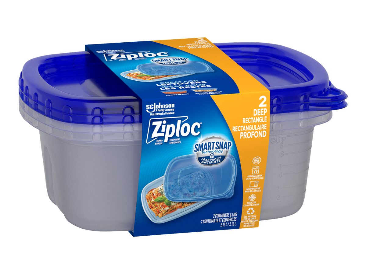 ZIPLOC CONTAINERS RECTANGLE