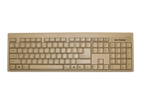 KeyTronic KT 400P1 Keyboard - PS/2 - beige - Keyboard - PS/2 - beige