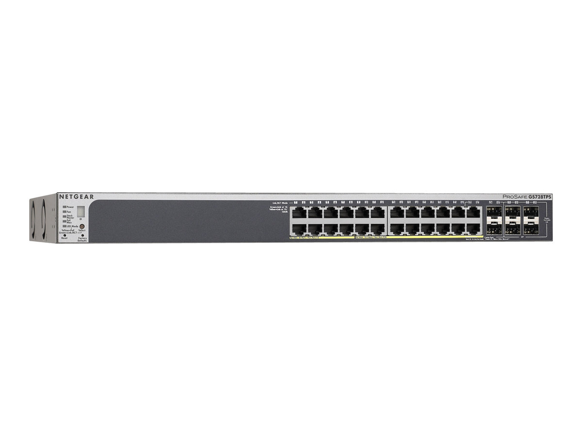 NETGEAR ProSAFE GS728TPSB100EUS GS728TPSB 24 Port Gigabit PoE St...
