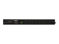 Tripp Lite Pdu Monitored 120V 20A 5-15/20R 8 Rcptl 1U Rm