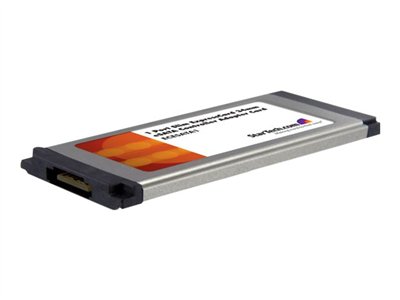 StarTech.com 1 Port Flush Mount ExpressCard eSATA II Controller Card