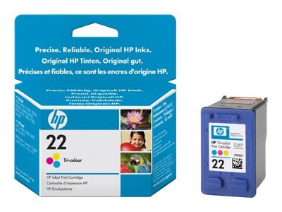 Hewlett Packard - Hp Hp 22 Tricolor Ca Inkjet Prin