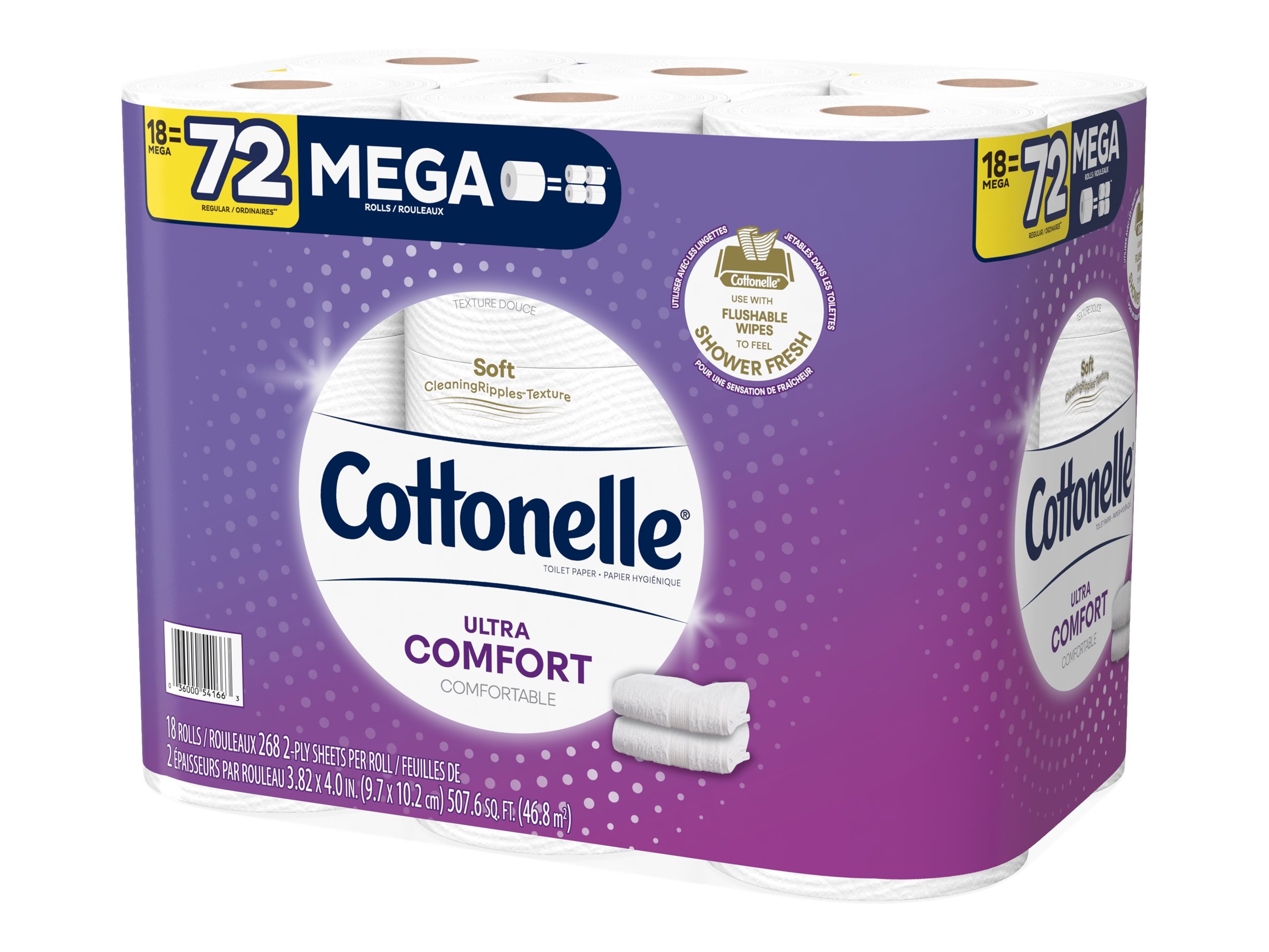 Cottonelle Ultra Comfort Bath Tissue 18's