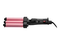 Revlon Wave Master Jumbo Waver - Black/Pink - RVIR3056F