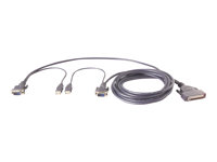 3.6m OmniView Dual-Port USB KVM Cable