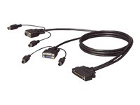 1.8m OmniView Dual-Port PS2 KVM Cable