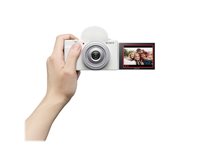 Sony ZV-1F Digital Camera - White - ZV1F/W