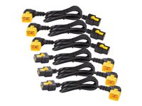 APC Power Cord Kit (6 ea) Locking C19 to C20 (90 Degree) 1.8m
