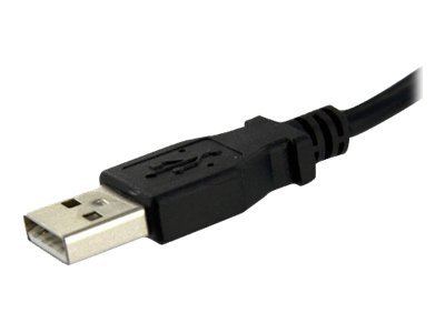 StarTech.com 1 ft Panel Mount USB Cable A to A