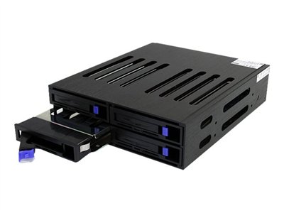 StarTech.com 4 Drive 2.5in Removable SAS SATA Mobile Rack Backplane