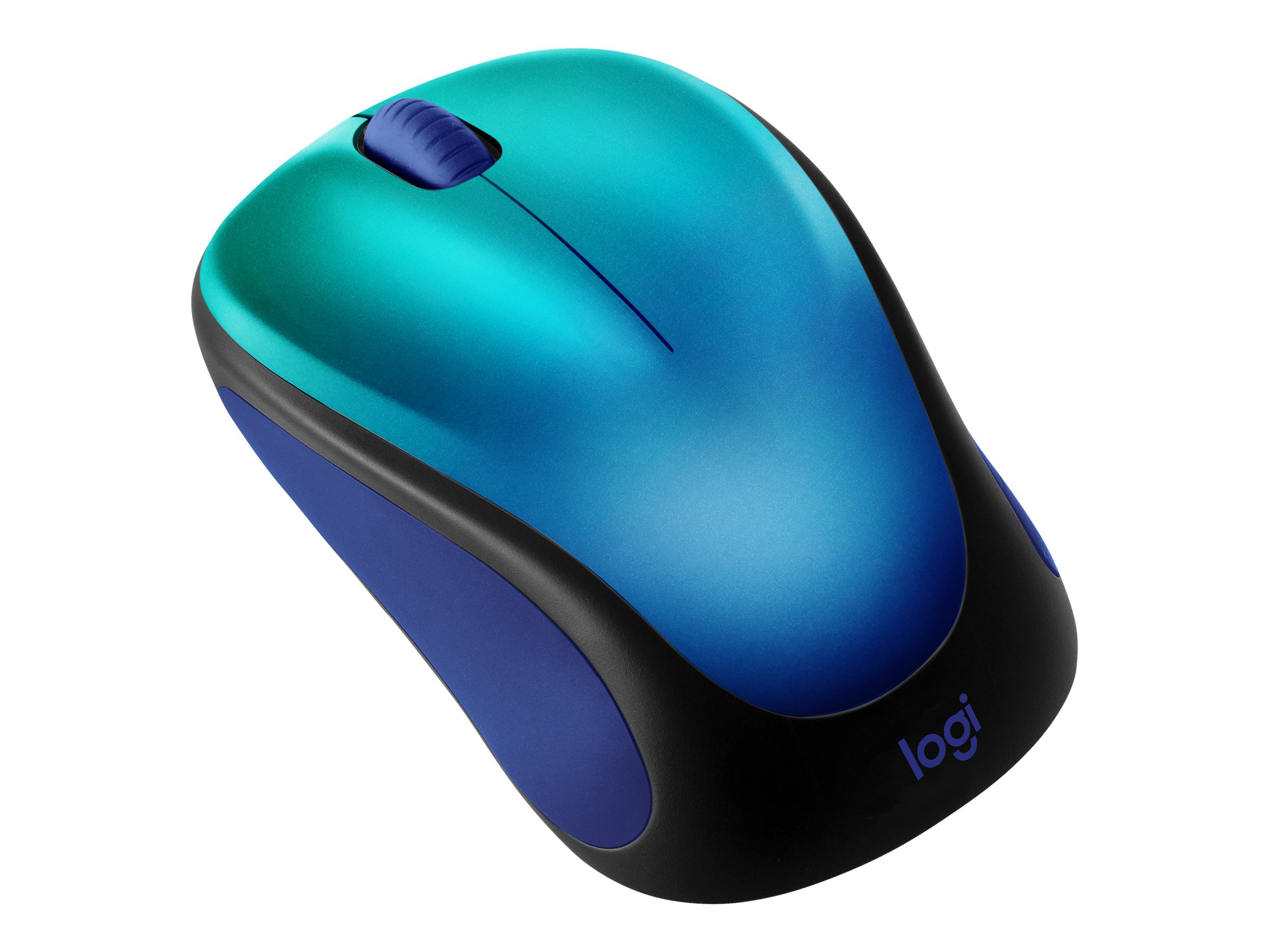 Logitech Design Collection Limited Edition Wireless Mouse Blue Aurora