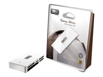 Sweex Multi Card Reader USB Cocos White