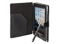 Trust Folio Stand with Stylus Pen for iPad2 - &Eacute;tui pour tablette Web - cuir - pour Apple iPad 2 - Trust Folio Stand with Stylus Pen for iPad2