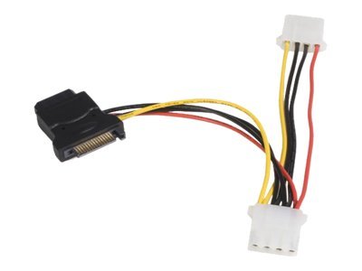 StarTech.com SATA to LP4 Power Cable Adapter with 2 Additional LP4