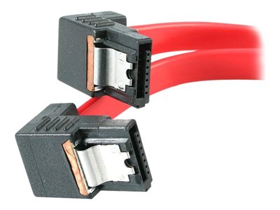 StarTech.com Right Angle Latching SATA Serial ATA Cable