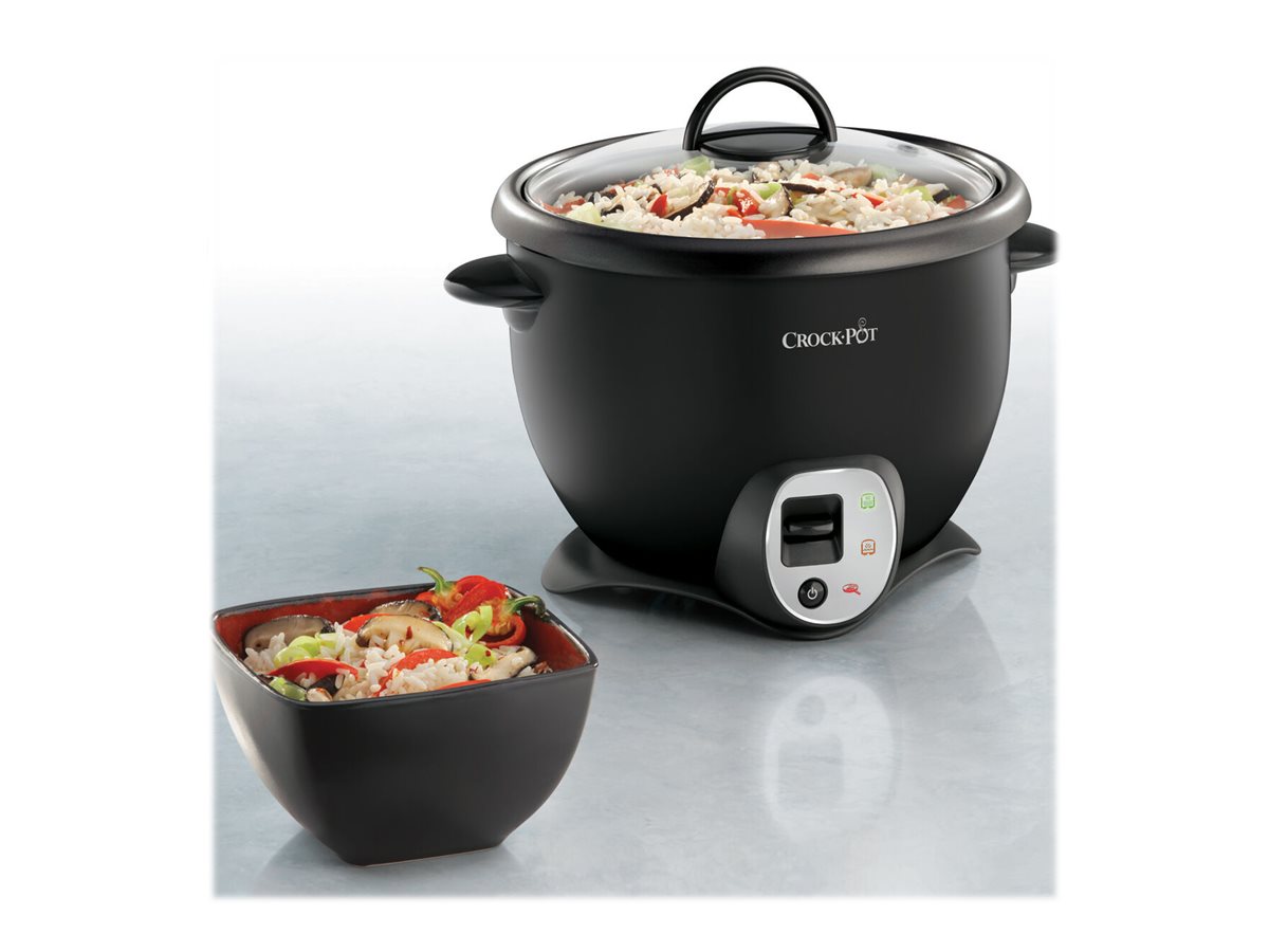 CrockPot Rice Cooker Black 16cup CKCPR603903 London Drugs
