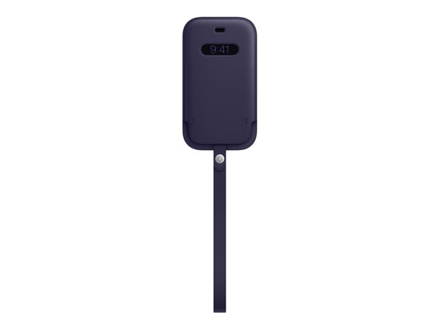 APPLE iPhone 12 mini Leather Sleeve with MagSafe - Deep Violet