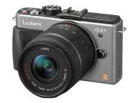 Panasonic Lumix DMC-GX1K Digital camera - 3D - mirrorless system - 16.0 Mpix - 3 x optical zoom 14-42mm lens - silver - Digital camera - 3D - mirrorless system - 16.0 Mpix - 3 x optical zoom 14-42mm lens - silver