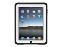 OtterBox Defender Case - Étui pour tablette Web - silicone, polycarbonate - noir, blanc - Apple iPad