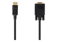 Belkin Displayport DP-M to VGA HD-15 M 10ft Cable F2CD033b10