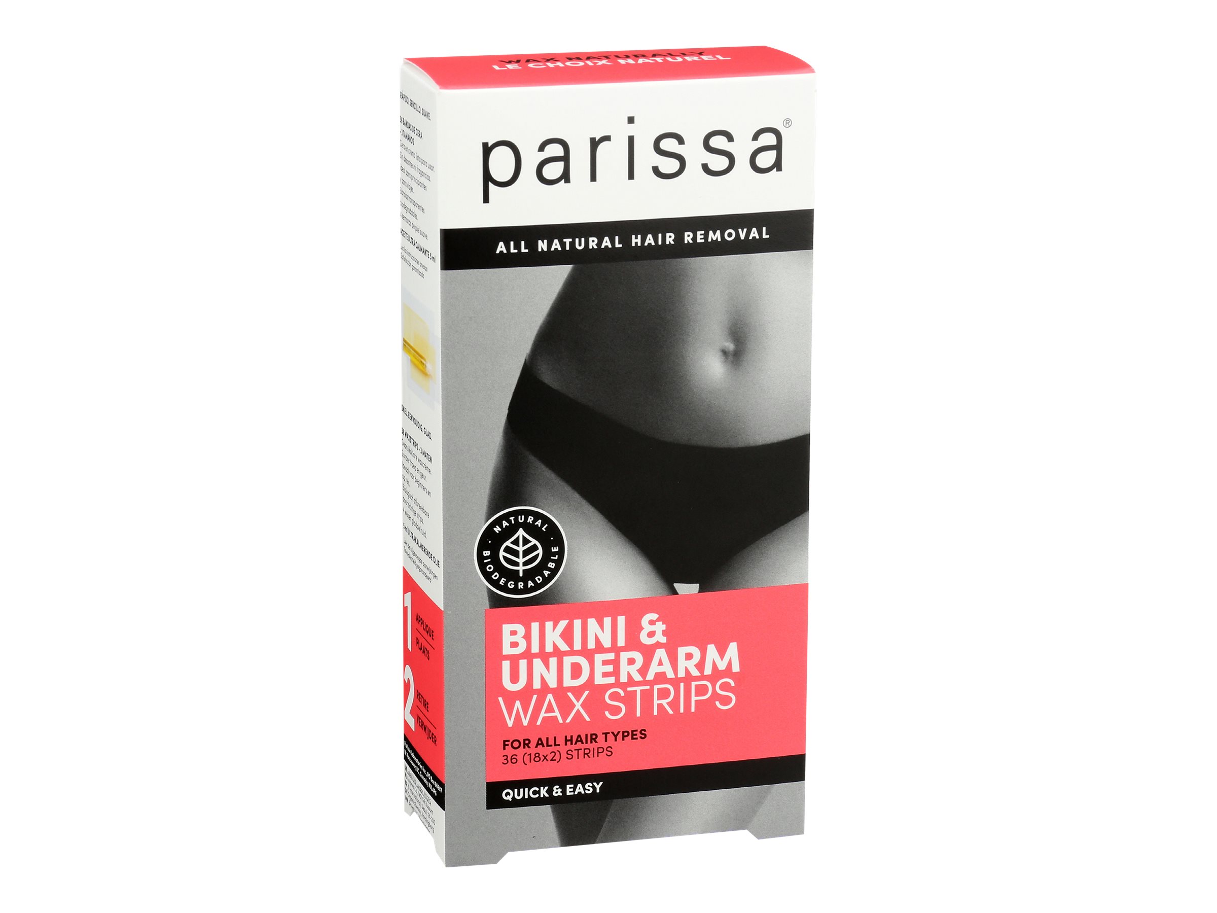 Parissa Wax Strips Bikini 36 S