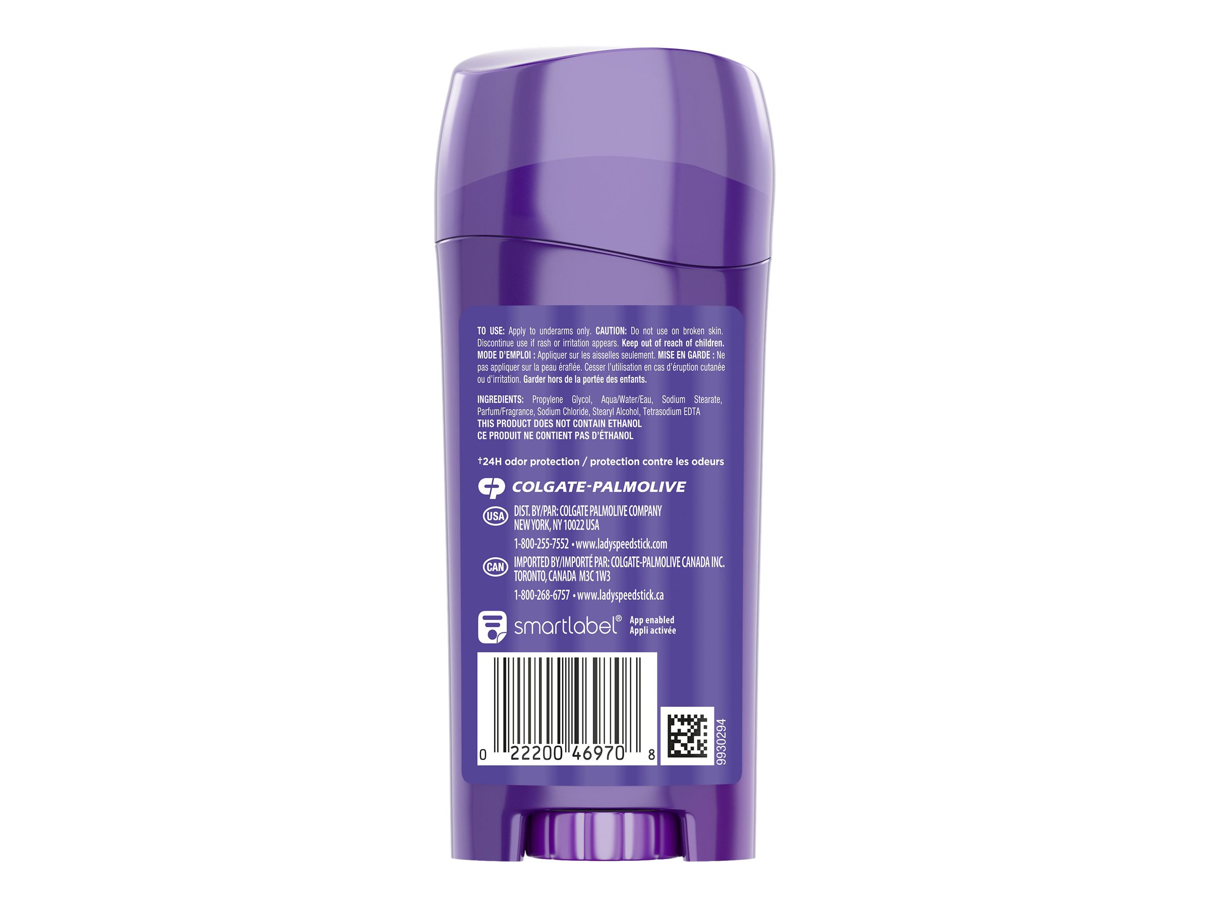 Lady Speed Stick Zero Simply Clean Deodorant 65g London Drugs