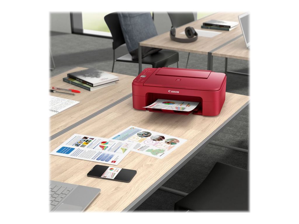 Canon PIXMA TS3352 - Impresora multifunción - color - chorro de tinta - 216  x 297 mm (original) - A4/Legal (