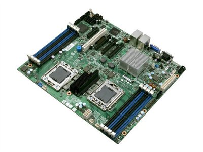 Intel EATX MBD DUAL XEON S1336 DDR3 6SATA VID 4PCIE GETH