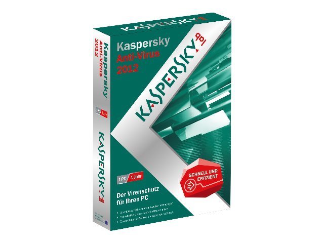 Kaspersky KAV 2012 1 USER 1 Y, 100 CD PACK ENG/FR