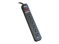 Tripp Lite Blk Srg 6 Outlet 3 Tranfm 6Ft Cord 720 Joules