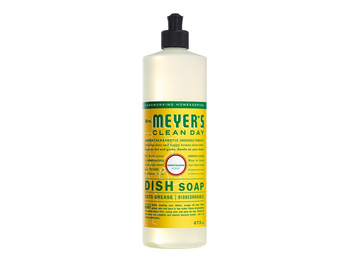 Mrs Meyers Dish Soap Honeysuckle 473ml London Drugs