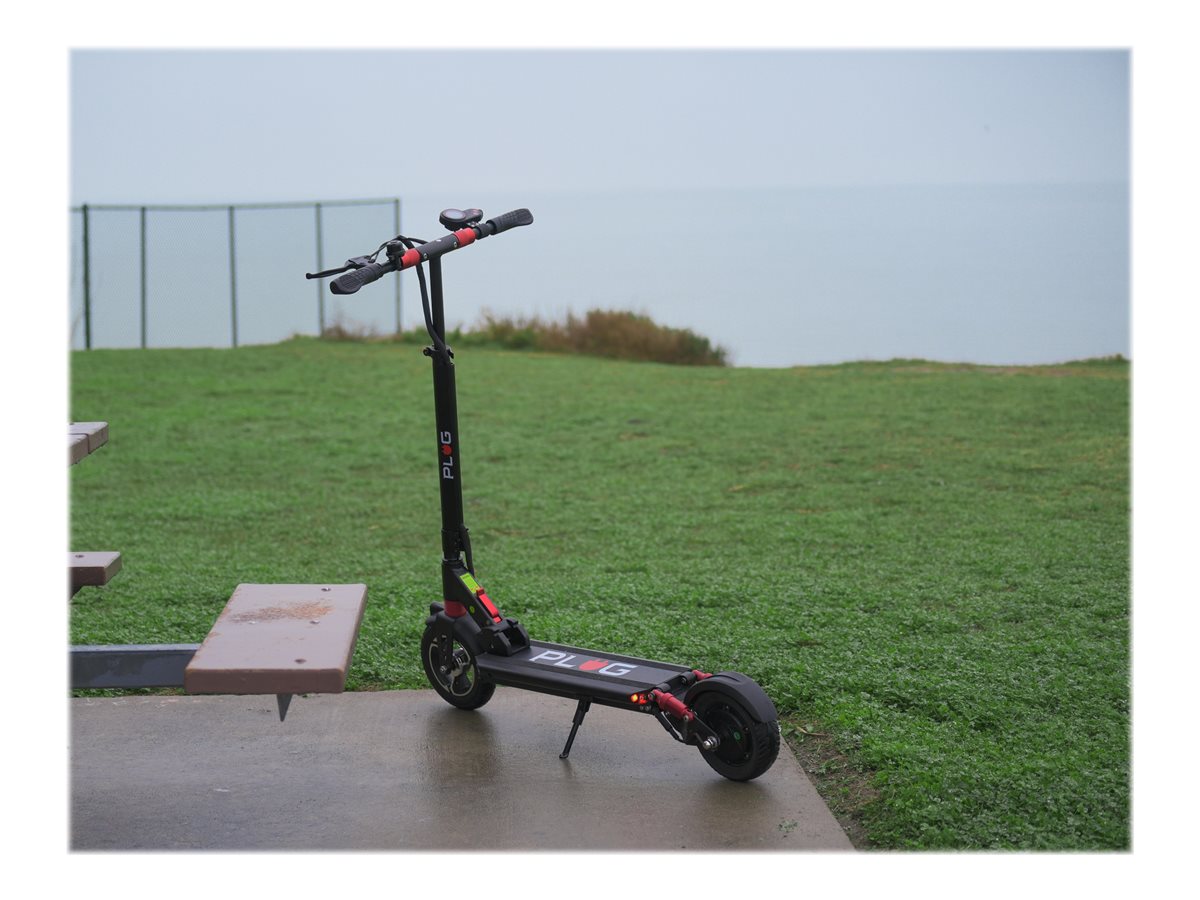 Plug City Electric Scooter Black
