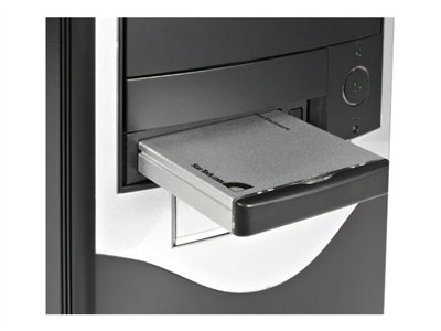 StarTech.com 2.5in SATA External Hard Drive Enclosure for 3.5/5.25 Front Drive Bay