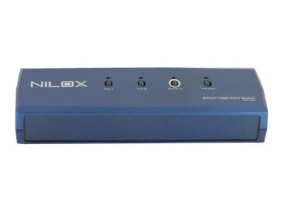 Nilox 2-Port USB KVM Switch with Audio