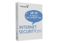 F-Secure Internet Security 2011 - Contrat d'abonnement ( 2 ans ) - 3 ordinateurs - Win