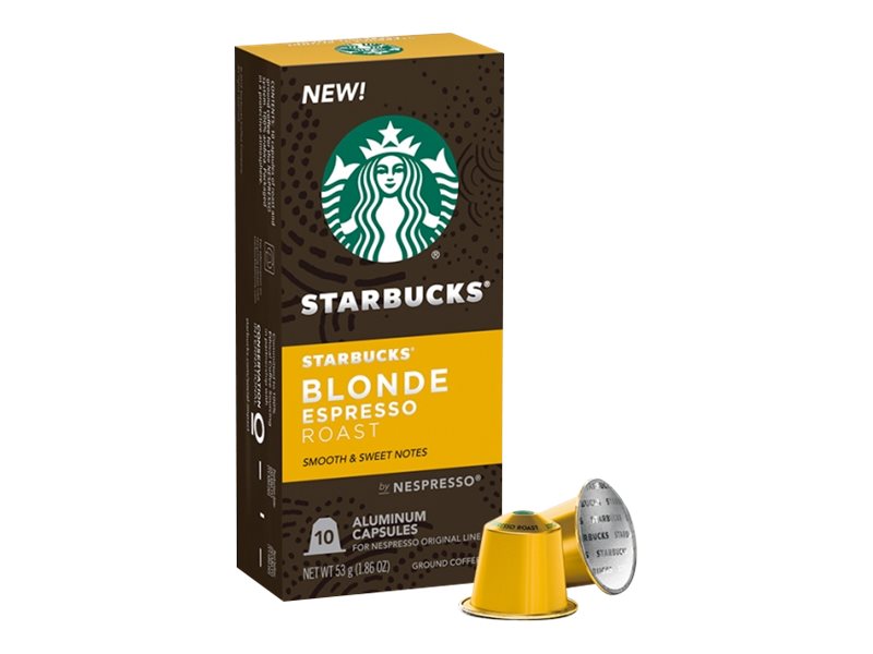 starbucks blonde nespresso pods
