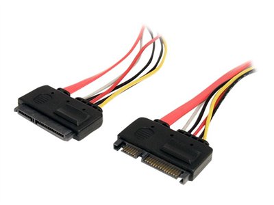 StarTech.com 12in 22 Pin SATA Power and Data Extension Cable