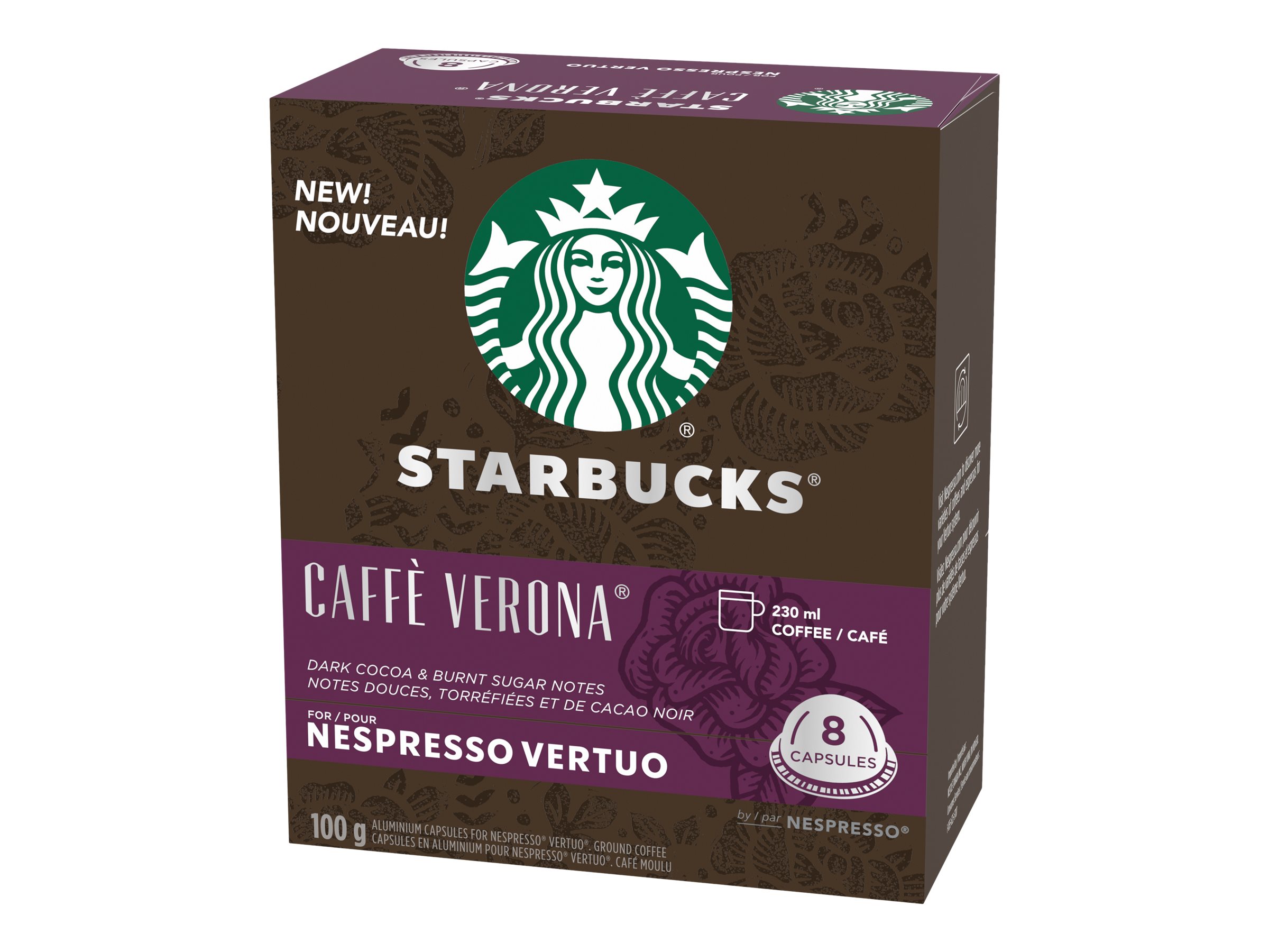 starbucks capsules vertuo