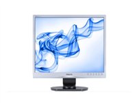 Philips Brilliance 19S1SS - &Eacute;cran LCD - TFT - 19" - 1280 x 1024 / 60 Hz - 250 cd/m2 - 800:1 - 25000:1 (dynamique) - 5 ms - 0.294 mm - DVI-D, VGA - noir, argent&eacute;(e) - Philips Brilliance 19S1SS