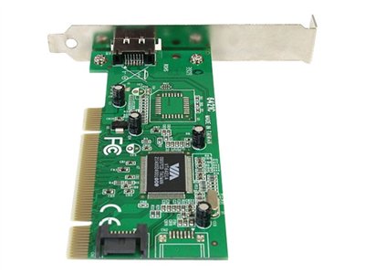 StarTech.com 1 Port eSATA + 1 Port SATA PCI SATA Controller Card